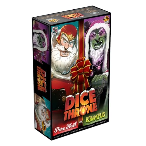 Lucky Duck Games Dice Throne Weihnachtsmann Vs Krampus von LUCKY DUCK GAMES