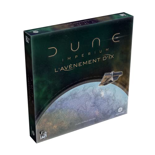 LUCKY DUCK GAMES – Dune Imperium – Erweiterung: Das Aufkommen von Ix, französische Version, Brettspiel, Gesellschaftsspiel, ab 14 Jahren, 1-4 Spieler, 60-120 Minuten von LUCKY DUCK GAMES