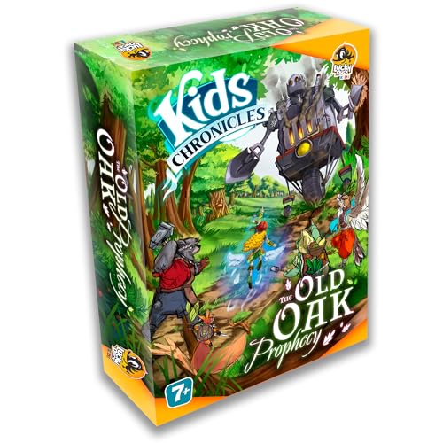 Lucky Duck Games Kids Chronicles: The Old Oak Prophecy, Kinder-Brettspiel, ab 7 Jahren, 1-4 Spieler, 30-45 Minuten Spieldauer, LKYCCKR02EN Lucky Duck Games Kids Chronicles: The Old Oak Prophecy, Kinder-Brettspiel, ab 7 Jahren, 1-4 Spieler, 30-45 Minuten Spieldauer, LKYCCKR02EN von Lucky Duck Games