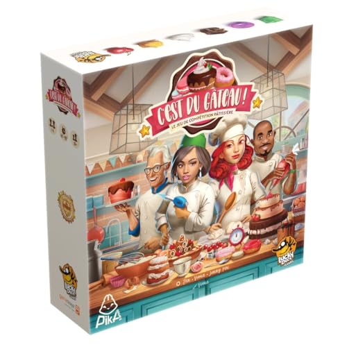 Lucky Duck Games - C'est du Gateau – Deluxe-Version, Brettspiel, Gesellschaftsspiel, ab 10 Jahren, 1 bis 4 Spieler, 45-90 Minuten von Lucky Duck Games