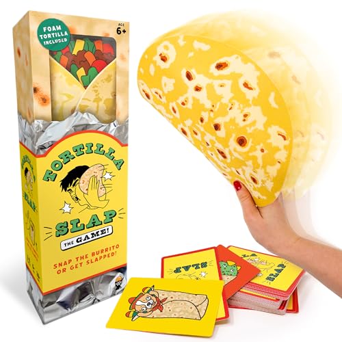 Lucky Egg Aufregendes Tortilla-Slap-Familienspiel – lustige Familienspiele für 6+ Jährige, 2–8 Spieler – Partyspiele für Erwachsene & Kinder – perfekt für Indoor- & Outdoor-Spielabende, Spiele Kinder, von Lucky Egg