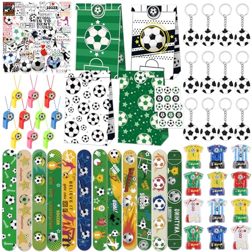 Luclay 128 Stück Football Pinata Füllung Spielzeug, Schnapparmband Kinder Aufkleber Geschenktüten, Party Mitgebsel Kindergeburtstag Set, Party Geschenke Mitbringsel für Mädchen Jungen Luclay 128 Stück Football Pinata Füllung Spielzeug, Schnapparmband Kinder Aufkleber Geschenktüten, Party Mitgebsel Kindergeburtstag Set, Party Geschenke Mitbringsel für Mädchen Jungen von Luclay