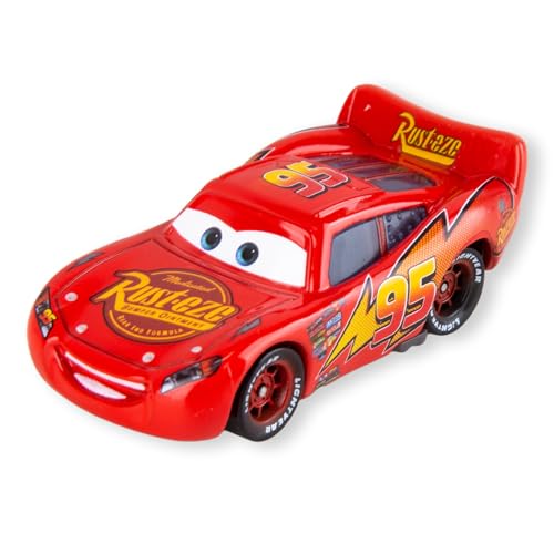 Luclay Model car 1 Stück Mc-Queen, Spielzeug Automodell, Lightning Kinderspielzeug - Detailreich Gestaltete Autos für ab 3 Jahren Jungs, Sammler und Spielzeugliebhaber-Geschenke für Geburtstagsfeiern von Luclay