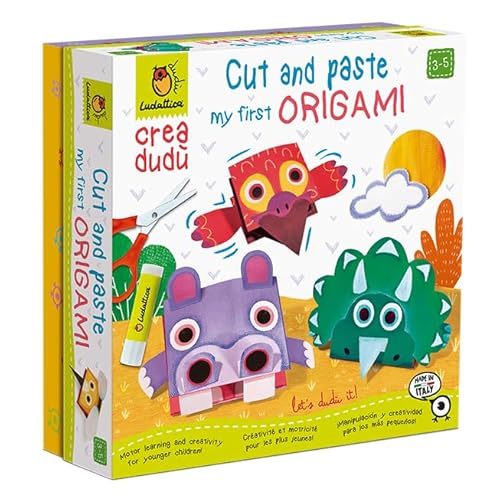 Ludattica 23140 - Erstellen Sie Dudù My Primer Origami, Kinderspiel für Kinder ab 3 Jahren von Ludattica