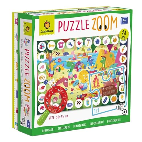 Ludattica 23164 Kinderpuzzle, Mehrfarbig, Varios von Ludattica