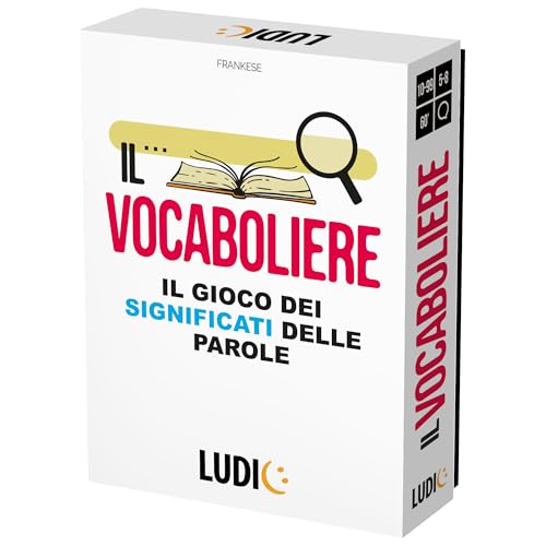 LUDIC - Deduco - Das Spiel für Logik, Dialektik und Täuschung - Gesellschaftsspiel 4-10 Spieler, Jahre 12+, EIN Logisches Denkspiel für die ganze Familie - Made in Italy | IT61039 von Ludic