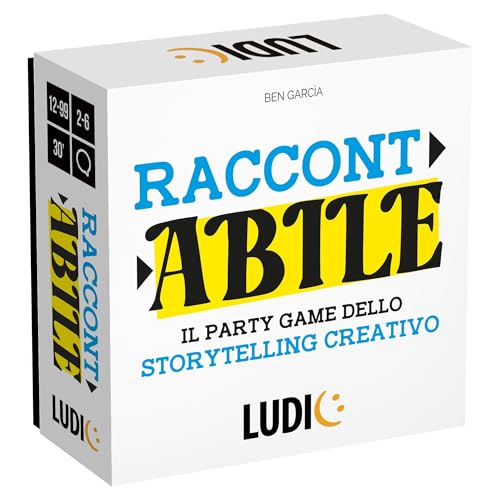 LUDIC - Speedy Link - Das Spiel der unvorhersehbaren Verbindungen! - Gesellschaftsspiel 2-6 Spieler, Jahre 8+, EIN Logik- und Beobachtungsspiel für die ganze Familie - Made in Italy | IT59117 von Ludic