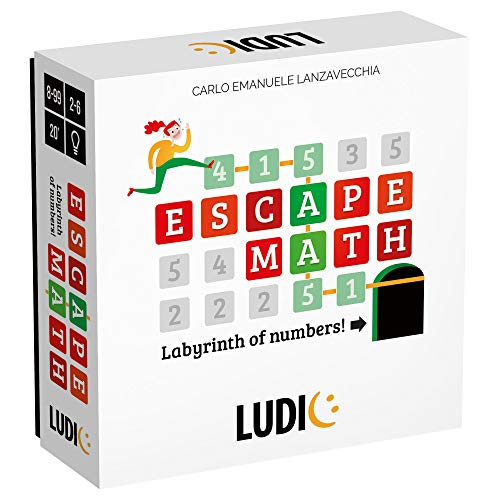 Ludic MU27514 Italy Escape Math, [' Grün', 'Rot'], medium von Ludic