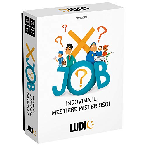 Ludic X-Job Ratet The Mestiere Mestiere It27705 Familienspiel für 3-8 Spieler, hergestellt in Italien von Headu