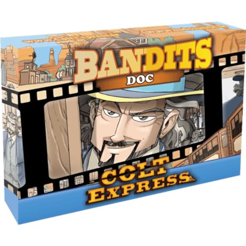 Asmodee ASMLUDCOEXEPDO Colt Express Bandits Expansion-Doc, Mehrfarbig von Ludonaute