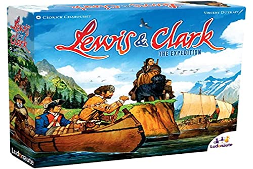 Blackrock Lewis & Clark: Die Expedition - Strategie-Spiel, Historische Expedition - Für 1 bis 5 Spieler ab 14 Jahren von Act In Games