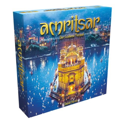 Ludonova, Amritsar: Der Goldene Tempel, Expertenspiel, Brettspiel, 1-4 Spieler, Ab 14+ Jahren, 60-120 Minuten, Deutsch, Mehrfarbig, Bunt von Ludonova