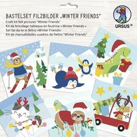URSUS Kinder-Bastelsets Bastelset Filzbilder Winter friends URSUS Kinder-Bastelsets Bastelset Filzbilder Winter friends von Ludwig Bähr