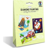 URUS Diamond Painting Greeting Cards Adventure, Grußkarten Bastelset für Kinder, 3er Set URUS Diamond Painting Greeting Cards Adventure, Grußkarten Bastelset für Kinder, 3er Set von Ludwig Bähr