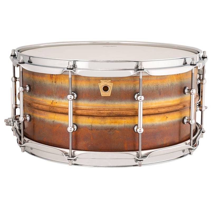 Ludwig Bronze Phonic LB552RT 14" x 6,5" Raw Bronze Snare Drum von Ludwig