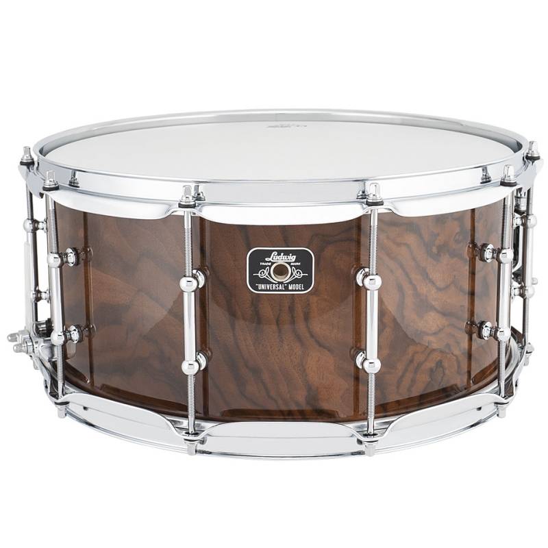 Ludwig Universal Wood LU6514WA 14" x 6,5" Walnut Snare Snare Drum von Ludwig