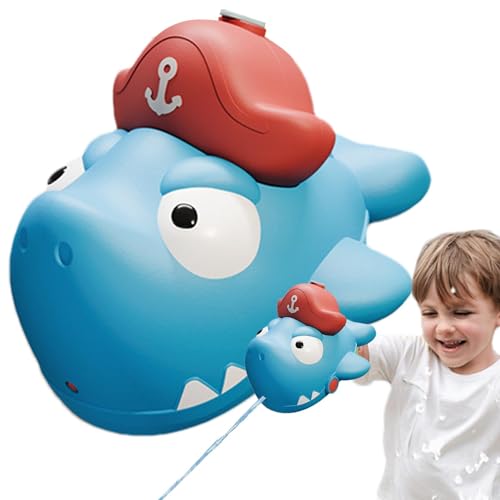 Lueear Outdoor-Sprinkler-Spielzeug, Tier-Wassersprüher für Kinder, Cartoon-Kinder spielen Wasserbrunnen, Tierischer Design-Sommer-Wassersprühbrunnen, einfach zu füllen für die Badezeit von und Mädchen von Lueear