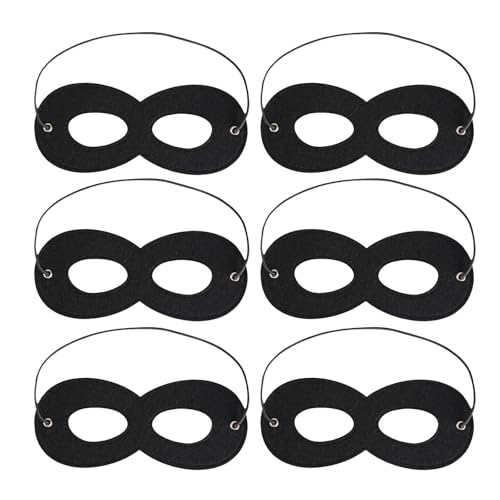 Lufdegim 6 Stück Maske Fasching Maskerade Augenmasken Halloween Ball Kostüm Augenmaske Fasching mit Gummiband Maskerade Maske, für Karneval Halloween Fasching Kostüm Cosplay Lufdegim 6 Stück Maske Fasching Maskerade Augenmasken Halloween Ball Kostüm Augenmaske Fasching mit Gummiband Maskerade Maske, für Karneval Halloween Fasching Kostüm Cosplay von Lufdegim