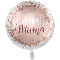 "Du bist Hamma Mama", Herzförmiger Folienballon von Luftballon-Markt GmbH