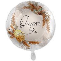 Folienballon mit Motiv "O &#039;zapft is!", Ø 34cm von Luftballon-Markt GmbH