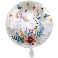 Frozen Folienballon mit Elsa und Olaf-Motiv, Ø 34cm von Luftballon-Markt GmbH