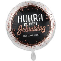 "Hurra Du hast Geburtstag" Heliumballon für Luft u. Heliumbefüllung von Luftballon-Markt GmbH