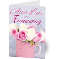 "Alles Liebe zum Frauentag" Glückwunschkarte inkl. Umschlag von Luma