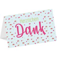 "Herzlichen Dank", Grußkarte inkl. Umschlag von Luma