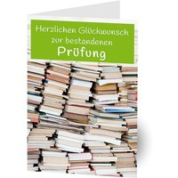 "Herzlichen Glückwunsch zur bestandenen Prüfung" Karte inkl. Umschlag von Luma