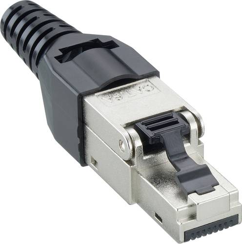 Lumberg 2542 02 Modularstecker, Cat. 6a, 8p8c (RJ45), gerade Ausführung (Kunststoffkappe) 167444 St von Lumberg