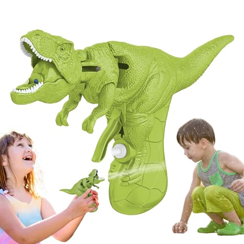 Dinosaurier-Poolspielzeug – Niedlicher Dinosaurier-Wassersprinkler mit rotierendem Kopf, interaktives Wasserspritzspielzeug, einzigartiges Dinosaurier-Strandspielzeug, Hand-Augen-Koordinationsspielzeu von Lumiscent
