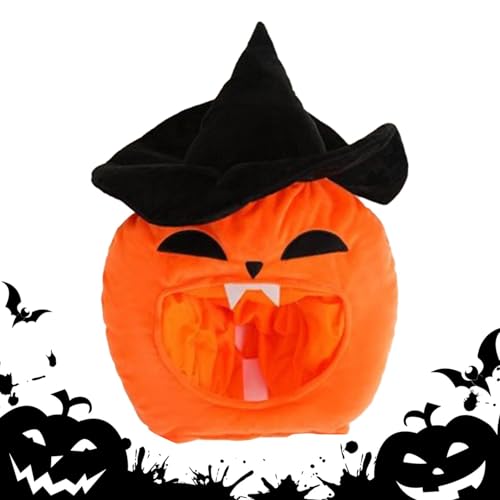 Halloween- -Hut – Halloween-Hexenhut | Lustiger -Zaubererhut | Halloween-Beanie-Mütze | Bequeme Cosplay-Hut Halloween-Zaubererhut für Damen und Herren von Lumiscent