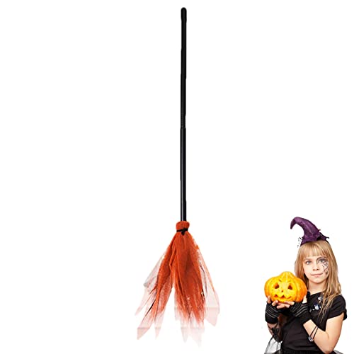 Lumiscent Hexenbesen Für Kleinkinder, Halloween Hexenbesen, Cosplay Hexenbesen Kreatives Halloween Hexendekor - Multifunktionale Rollenspiel-Geschenkartikel, Dekorative Foto-Requisite Für Kinder von Lumiscent