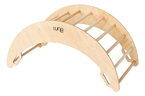 Luna Toys Kletterbogen Holz Natur LU-36882 von Luna Toys