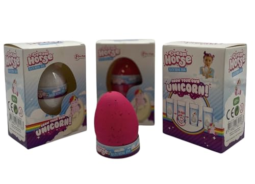 Luna24 simply great ideas... Magische Einhorn/Pferd Eier 3er Set - Geschenkidee Kindergeburtstag 17663 von Luna24 simply great ideas...