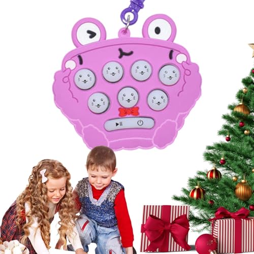 Lunaobrik Elektronisches Bubble Pop-Spiel, schnelles Schieben, Fidget Spielzeug | lustiges Bubble Pop Spiel für Kinder, schnelles Drücken für niedlich, tragbares Pop Spielzeug für Zuhause und im Haus Lunaobrik Elektronisches Bubble Pop-Spiel, schnelles Schieben, Fidget Spielzeug | lustiges Bubble Pop Spiel für Kinder, schnelles Drücken für niedlich, tragbares Pop Spielzeug für Zuhause und im Haus von Lunaobrik
