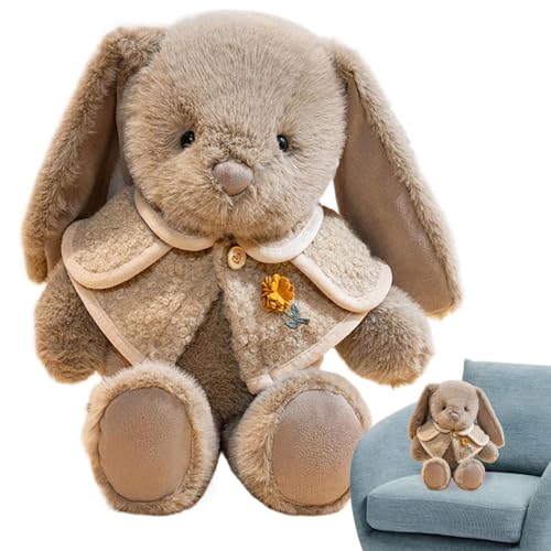 Lunaobrik Plush Hase Puppe, Kuschelkissen Hase | Kuscheltier Hase Kissen | Kuscheliges Plüschtier Kaninchen Spielzeug für Mädchen von Lunaobrik