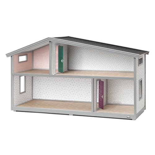 Lundby Puppenhaus – 2-stöckiges Miniatur Haus – Spielzeug für Mädchen und Jungen ab 4 Jahre – schöner & hochwertiger Dollhouse von Lundby