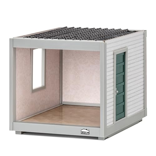 Lundby Modul Room Ergänzung Puppenhaus Life und Creative - B: 22 cm - Bausatz - Zimmer - Stockwerk - Wohnung - Puppenhauszubehör - Zubehör - ab 4 Jahre - 11 cm Puppen - 1:18 von Lundby