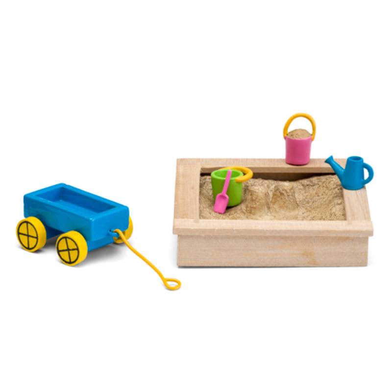 Lundby Puppenhauszubehör Småland Sandkasten-Set von Lundby