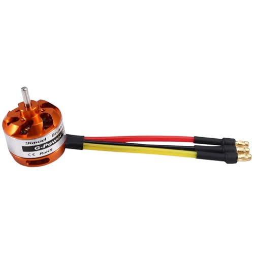 Luobannm D2822 Brushless Motor Brushless Außenläufermotor Geeignet für Ferngesteuerte Multi-Rotor- und Starrflügelflugzeuge 1450KV von Luobannm