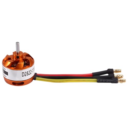 Luobannm D2822 Brushless Motor Drohne Brushless Außenläufermotor Geeignet für Einmotorig Gespeiste Flugzeuge 1100KV von Luobannm