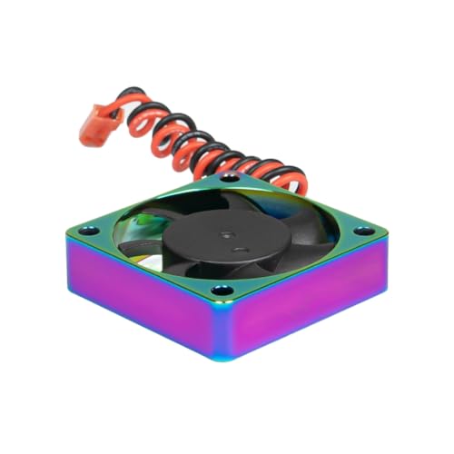 Luobannm Metallgehäuse 4010 Lüfter Lüfter 40mm Hochgeschwindigkeits-Wärmeableitungslüfter Kühler 14000RPM RC-Auto-Ersatzteil Luobannm Metallgehäuse 4010 Lüfter Lüfter 40mm Hochgeschwindigkeits-Wärmeableitungslüfter Kühler 14000RPM RC-Auto-Ersatzteil von Luobannm