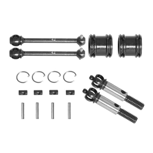 Luobannm -Stufen-CVD-Kit DREI-Stick-Kit für TT02 XV01 XV02 RC Auto-Upgrade-Teile Auto-Upgrade-Teile 42 mm von Luobannm