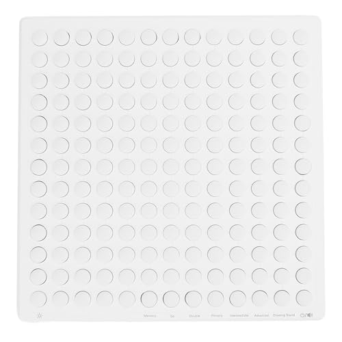 Intelligente Schachbrettspiele mit KI Intelligent, Weiches Licht, 600 -mAh -Akku, Sequenzbrettspiel, Pädagogischer Play -Button Art GO Zeichnen, für Alle, Party Travel Family von Luocute