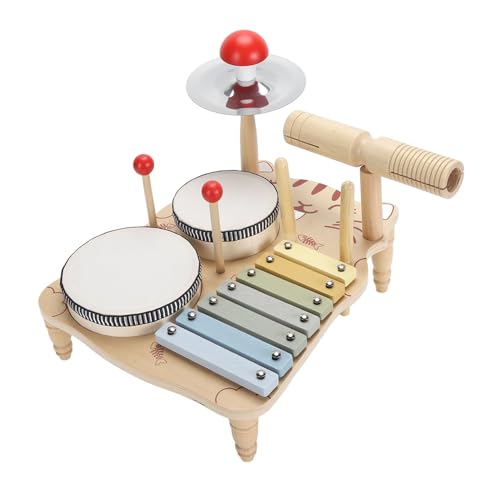 Luocute Holzmusik - -Kit, Multifunktionales Frühes Lernen, Farberkennung, Sensorische Basswood Music Sensory für Kognitive und Motorische Entwicklung, Sichere Spielumgebung für Luocute Holzmusik - -Kit, Multifunktionales Frühes Lernen, Farberkennung, Sensorische Basswood Music Sensory für Kognitive und Motorische Entwicklung, Sichere Spielumgebung für von Luocute