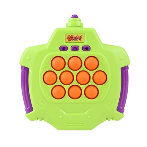 Luojuny Kinder Push Blase Spielzeug Ballon Popping Spiel Push Blase Spielzeug Ballon Blasen Spiel Wiederaufladbare Handheld Konsole A von Luojuny