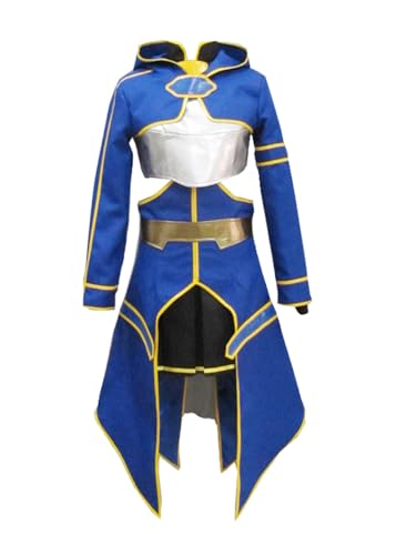 Anime Cos Ayano Keiko Cosplay Kostüm Outfit Halloween Weihnachten Uniform Set Mädchen (Blau, personalisierbar) von Luoweiming