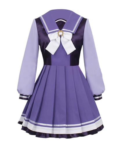 Anime Cos Mejiro McQueen Cosplay-Kostüm, Outfit, Halloween, Weihnachten, Uniform, Anzüge (lila, personalisierbar) von Luoweiming