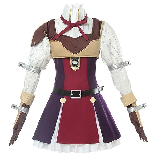 Anime Cos Raphtalia Cosplay-Kostüm, Uniform, Halloween, Weihnachten, personalisierbar (rot, personalisierbar) von Luoweiming